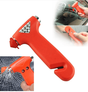 Safety hammer and seat belt cutter - Giftexonline