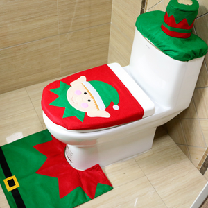 Bathroom Set  Christmas Decoration