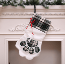 Load image into Gallery viewer, Dog paw Christmas stocking - Giftexonline
