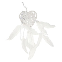 Load image into Gallery viewer, Vie Naturals Heart Shaped Dream Catcher, 9cm, White
