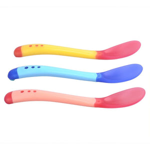 Colour changing Baby Silicone Spoon set - Giftexonline