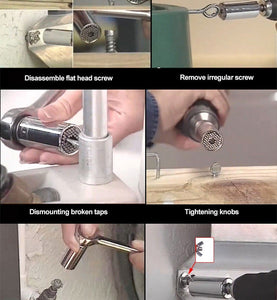 Universal Hex or damaged screw remover