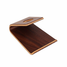 Load image into Gallery viewer, Universal Wooden Bamboo Mobile Phone Stand Holder
