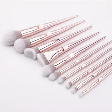 Load image into Gallery viewer, 10Pcs Eye Makeup Brushes Set Eye Shadow Eyebrow Sculpting Power Brushes Facial Makeup Cosmetic Brush Tools
