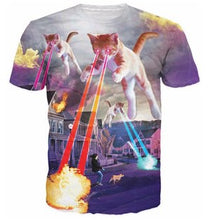 Load image into Gallery viewer, Super Kitten Invasion T-Shirt
