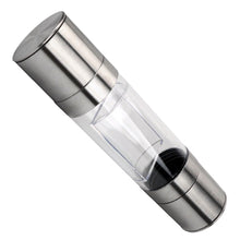Load image into Gallery viewer, 2 in 1 Stainless Steel Manual Salt Pepper Mill Grinder
