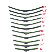 Cargar imagen en el visor de la galería, Universal low cost wiper blades (check if it is compatible with your car)
