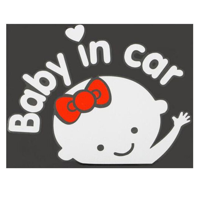 Baby in car sticker - Giftexonline