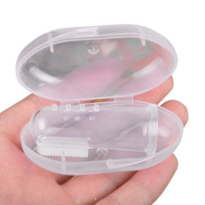 Baby  finger toothbrush with  box - Giftexonline