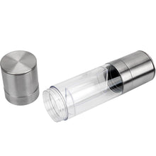 Load image into Gallery viewer, 2 in 1 Stainless Steel Manual Salt Pepper Mill Grinder
