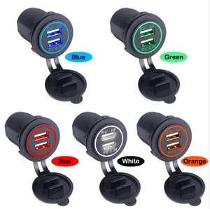 Universal car powerful charger with metal insert