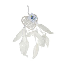 Load image into Gallery viewer, Vie Naturals Heart Shaped Dream Catcher, 9cm, White
