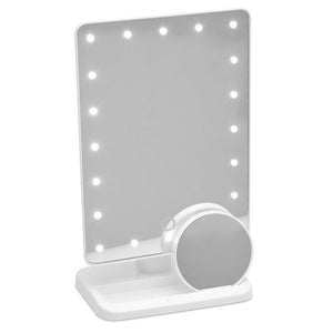 20 LED Mirror - White (2 Pack)