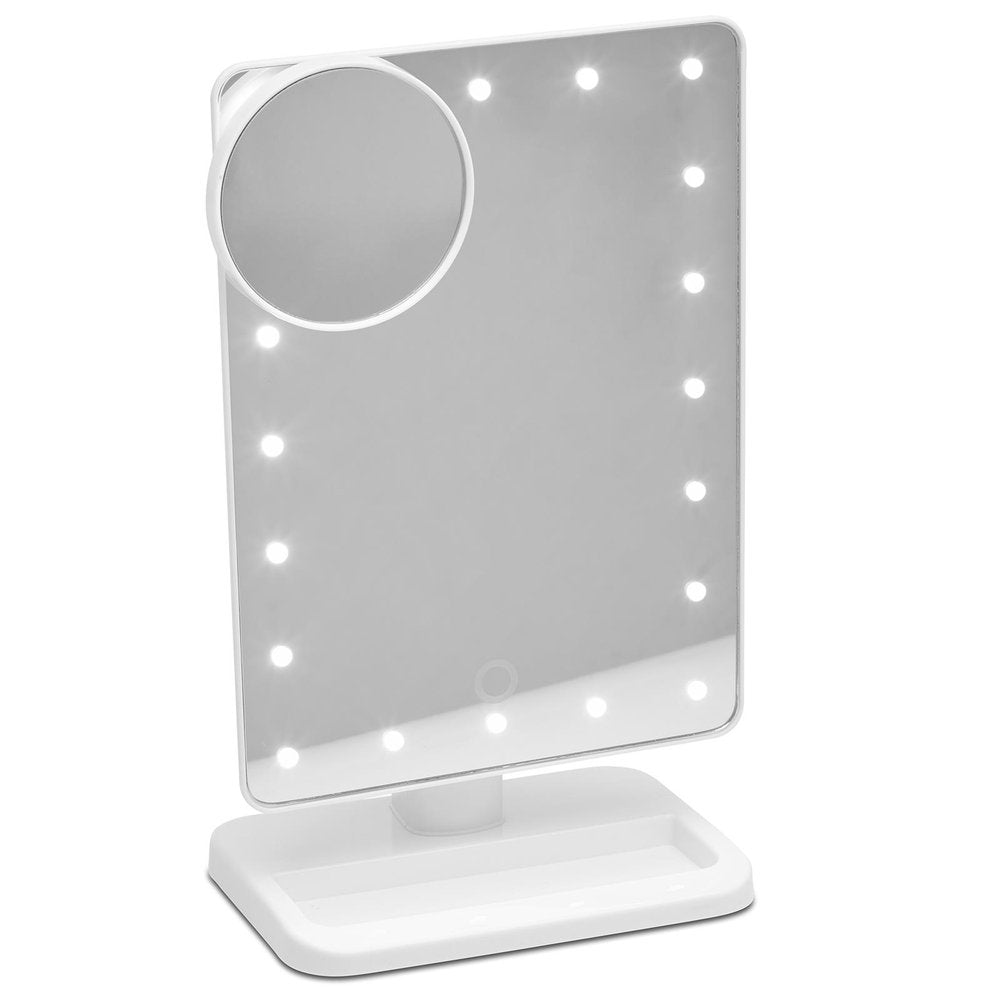 20 LED Mirror - White (2 Pack)