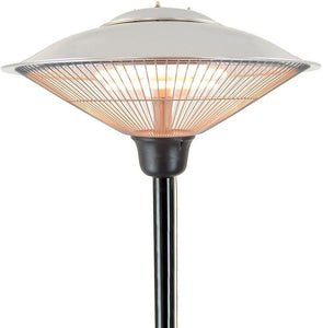 Lloytron Pedestal or Wall Mounted Patio Heater with Pull Cord Instant Warm Indoor & Outdoor