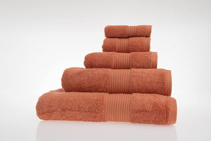 Deyongs Bliss 650gsm Pima Cotton Towels - Burnt Orange