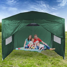 Load image into Gallery viewer, 2m x 2m Pop Up Gazebo Outdoor Garden Shelter with Sides - PVC Coated - Travel Bag
