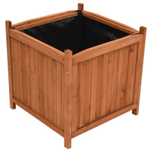 Load image into Gallery viewer, vidaXL Raised Beds 2 pcs 50x50x50 cm Firwood
