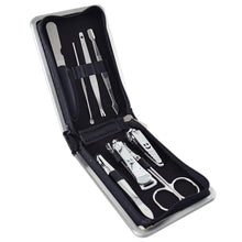 Load image into Gallery viewer, 8pc Gents Manicure Set in Leather Wallet | DGI-1683 | GM-40 | AS-15382
