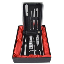 Load image into Gallery viewer, 8pc Gents Manicure Set in Leather Wallet | DGI-1683 | GM-40 | AS-15382
